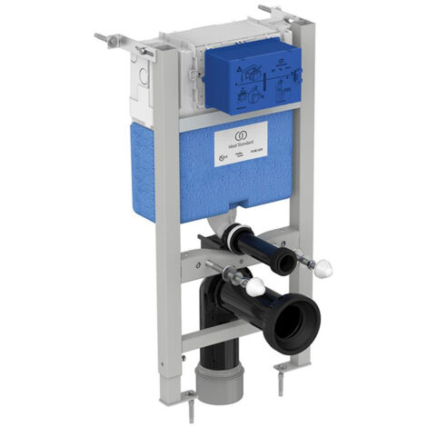 Ideal Standard Prosys Pneumatic Wall Hung Toilet Frame with Concealed Cistern 820mm H x 400mm W