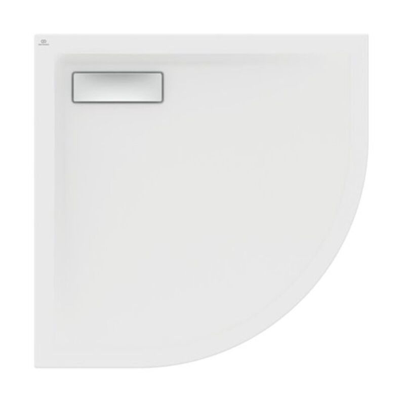 Receveur 90 x 90 Ultra Flat New acrylique quart de rond blanc - Ideal Standard