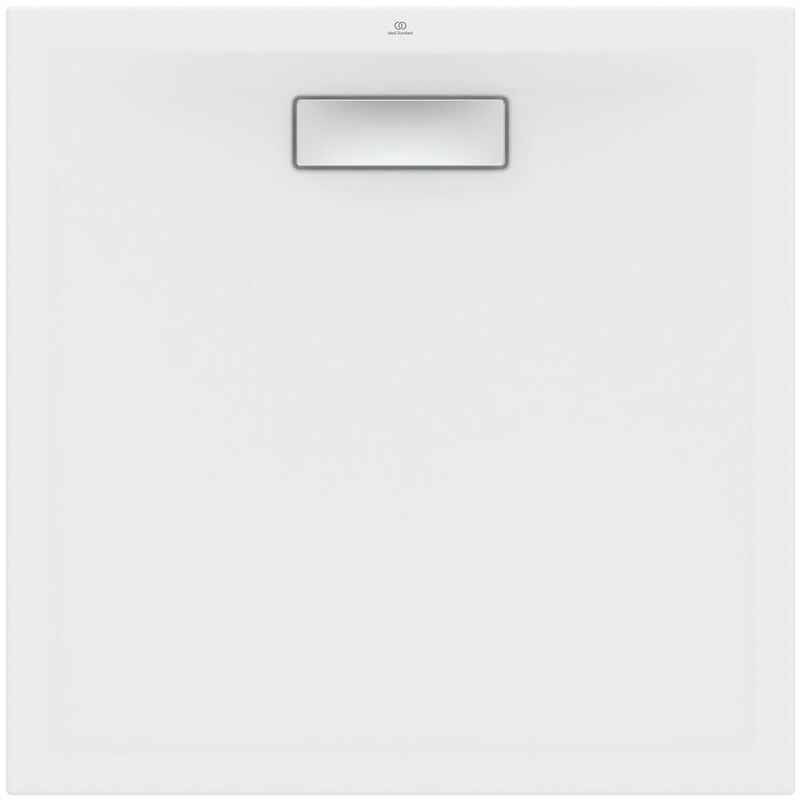 Receveur de douche carré ultraflat - 80x80 - Blanc mat - Acrylique - Ideal Standard