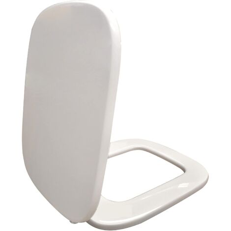 Ideal Standard - Rio, Copriwater compatibile, Copri wc rettangolare squadrato, Bianco