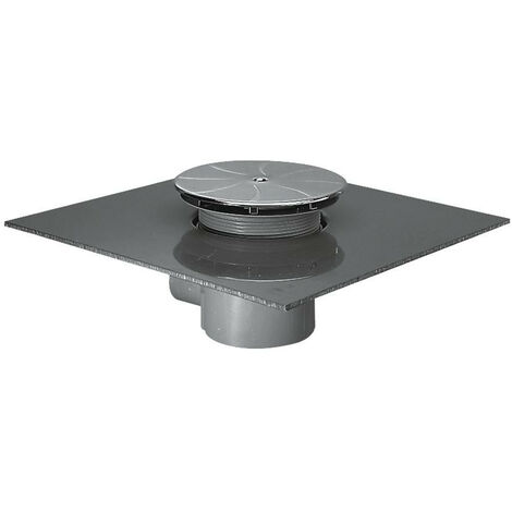 Ideal Standard - Scarico sifoide Ø 90 mm uscita orizzontale guarnizione speciale cromo - Matura