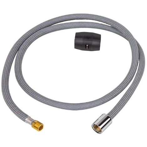 Ideal Standard Schlauch G 1/2 Zoll x M15 x1 - 100 cm, für Auszugbrause A963807NU