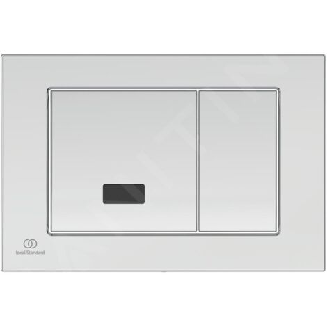 Ideal Standard Septa Pro - Plaque de déclenchement électronique/mécanique E1, chrome R0131AA