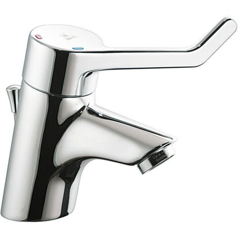 Ideal Standard Sicherheits-Waschtischarmatur Ceraplus mit Ablaufgarnitur chrom B8218AA