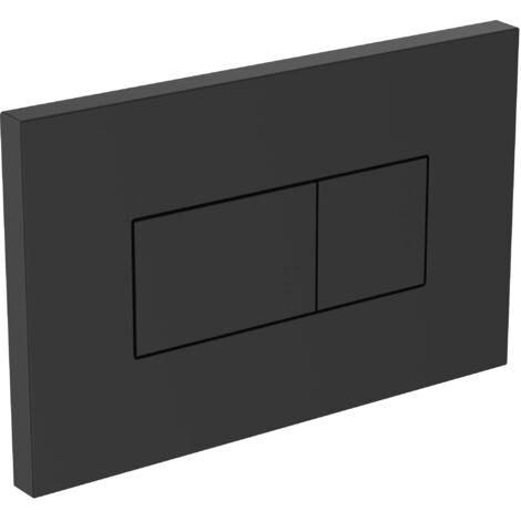 Ideal Standard Solea - Placca di comando Solea P2, nero R0110A6