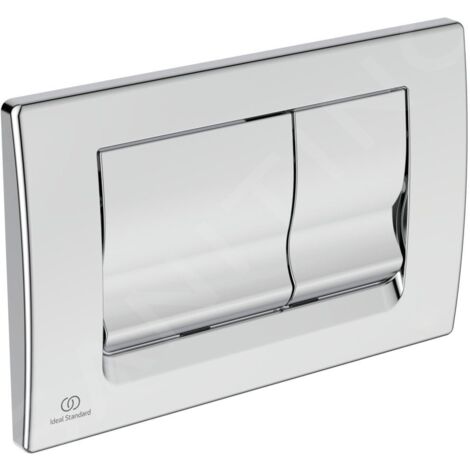 Ideal Standard Solea - Plaque de déclenchement de chasse d’eau Solea M1, chrome R0108AA