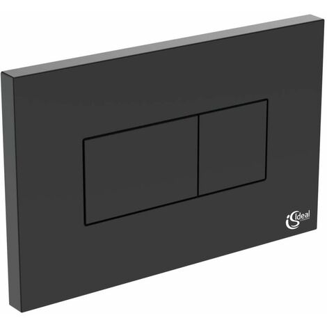 Ideal Standard Solea - Plaque de déclenchement Solea P2, noir R0110A6