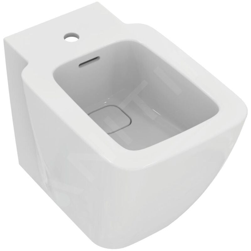 Ideal Standard - Strada ii - Bidet à poser, 360x55 mm, avec trop-plein, trou pour robinetterie, blanc T456701