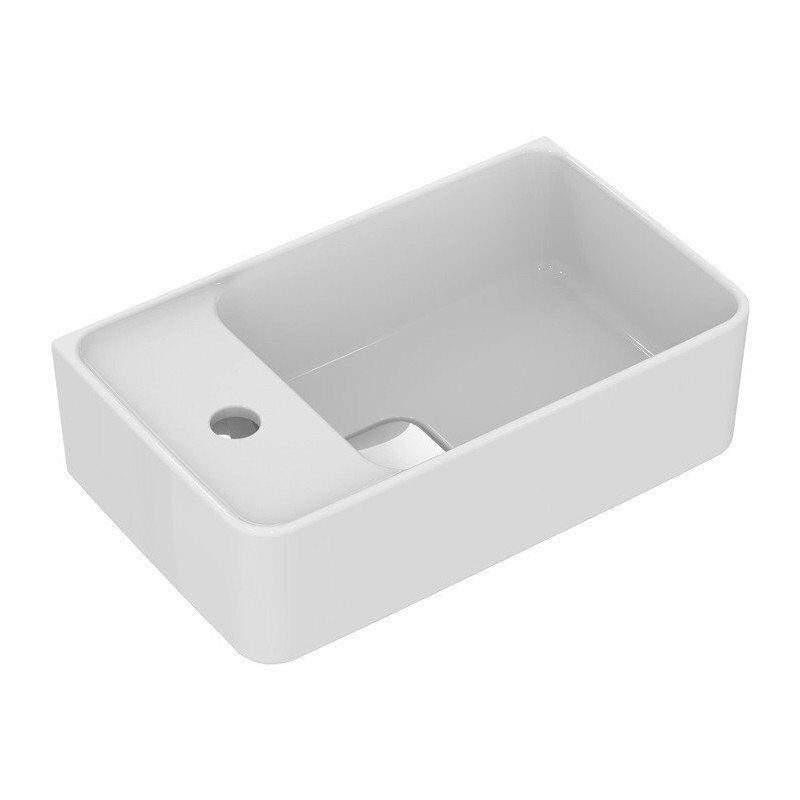 

Lavabo STRADA II banco de grifería izquierda 450 x 270 x 170 mm blanco IDEAL STANDARD