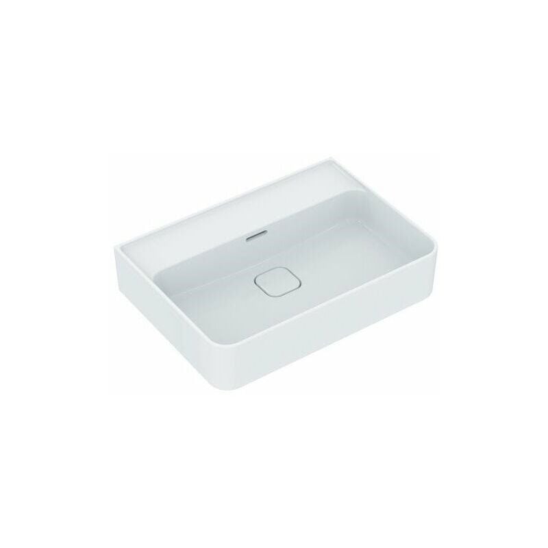 

Lavabo STRADA II sin orificio para grifería 600 x 430 x 170 mm blanco IDEAL STANDARD