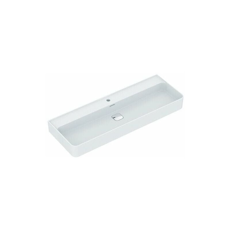 

Lavabo STRADA II 1 orificio para grifería, parte inferior lijada 1200 x 430 x 170 mm blanco IDEAL STANDARD