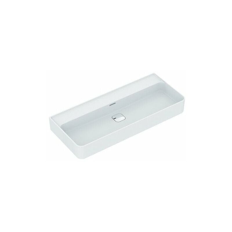 

Lavabo STRADA II sin orificio para grifería, parte inferior lijada 1000 x 430 x 170 mm blanco IDEAL STANDARD