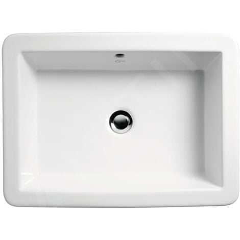 Ideal Standard Strada - Lavabo 595x440x180 mm, avec déversoir, blanc K078001