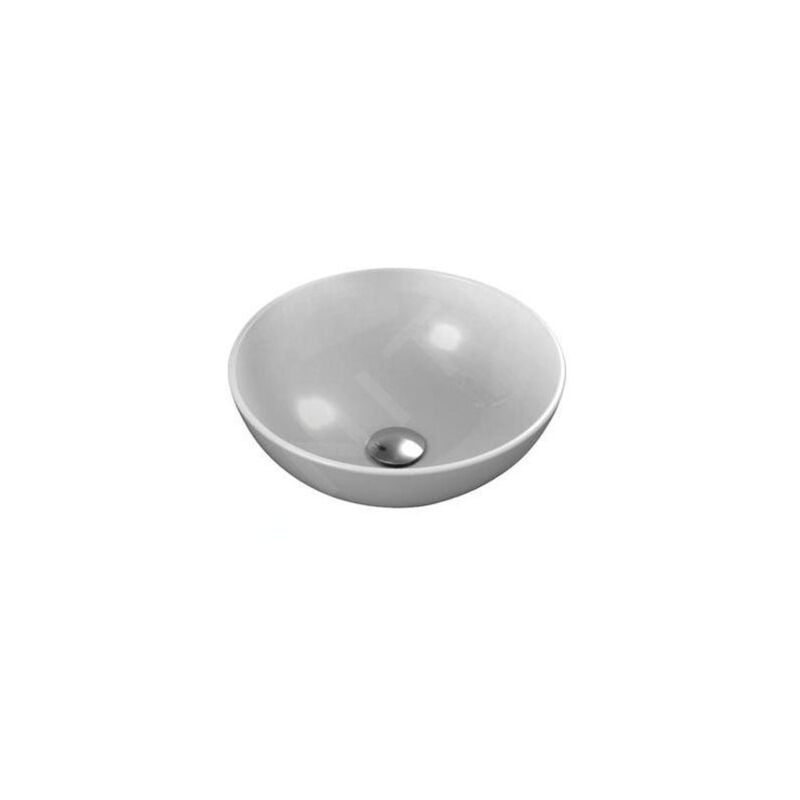 Ideal Standard - Strada - Lavabo rond, diamètre : 410 mm, avec Ideal Plus, blanc K0795MA