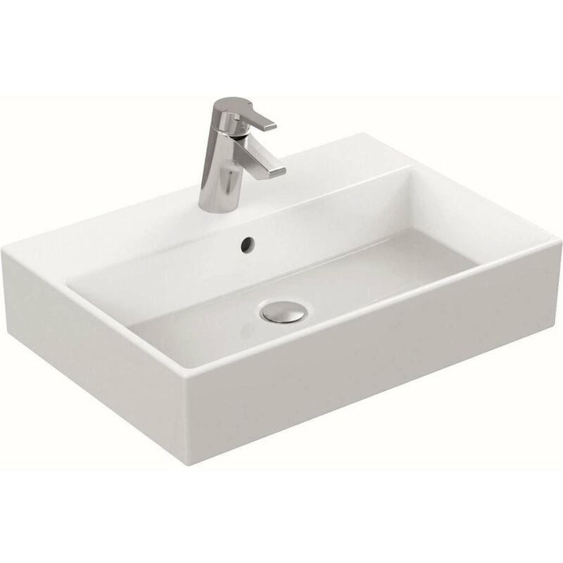 Ideal Standard - Strada - Lavabo 60x42x15 cm, 1 ouverture pour mitigeur, blanc K078101