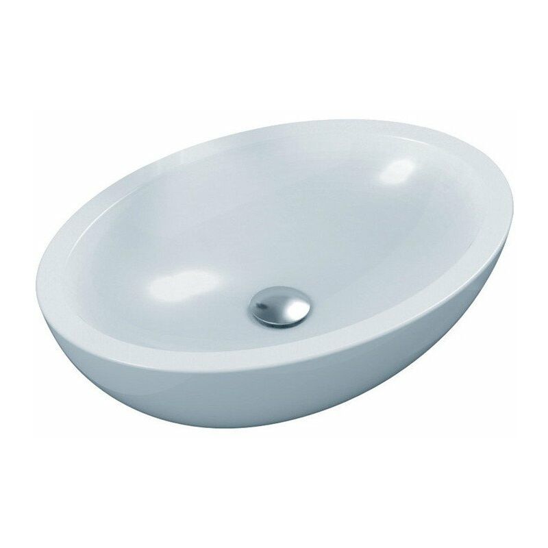 

Cuenco STRADA O 600 x 420 x 160 mm, blanco ovalado STANDARD - Ideal