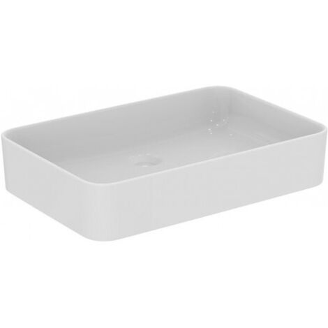 IDEAL STANDARD T3698MA vasque Conca sans trop-plein, sans plage, carrée