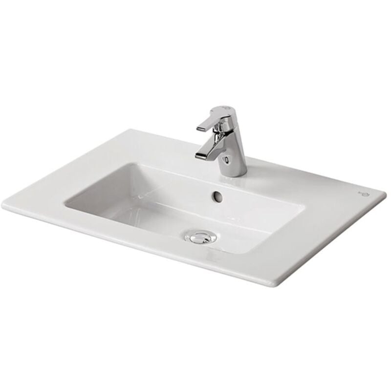 Tempo 610mm Vanity Washbasin 1 Tap Hole - Ideal Standard