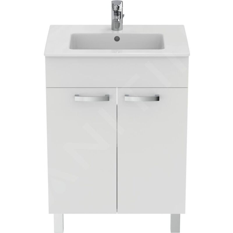 Tempo - Meuble sous lavabo 600x440x740 mm, blanc brillant E3239WG - Ideal Standard