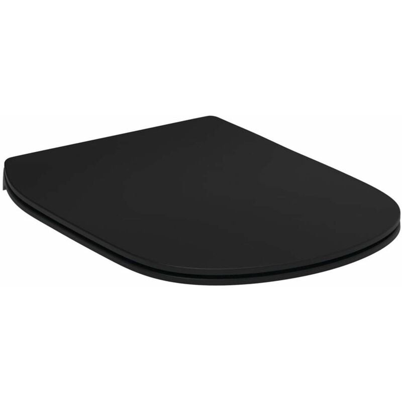 Ideal Standard - Tesi - Abattant wc, SoftClose, noir soyeux T5522V3