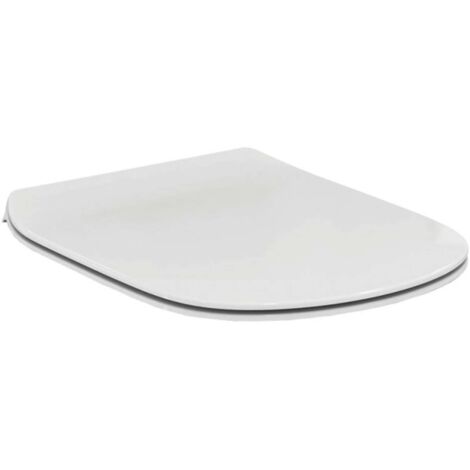 Ideal Standard Tesi - Asiento de WC ultraplano, softclose, blanco mate T3527V1