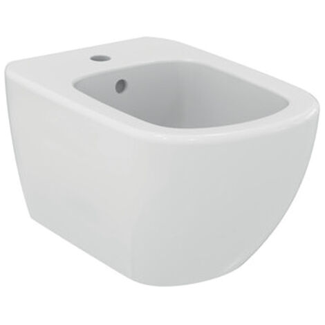 Ideal Standard Tesi bidet sospeso monoforo, con fissaggi nascosti, colore bianco T457001