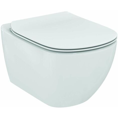 Ideal Standard Tesi - Wandklosett mit WC-Sitz SoftClose, AquaBlade, weiß T354601