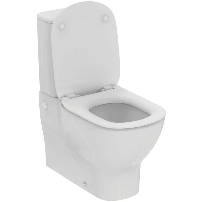 Tesi - wc combiné avec abattant SoftClose, évacuation Vario, remplissage par le bas, AquaBlade, blanc T371701 - Ideal Standard