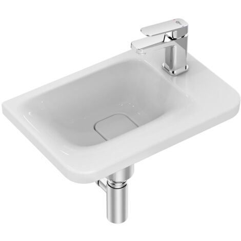 Ideal Standard Tonic 2 Asymmetric Washbasin 460mm Wide - Right Hand
