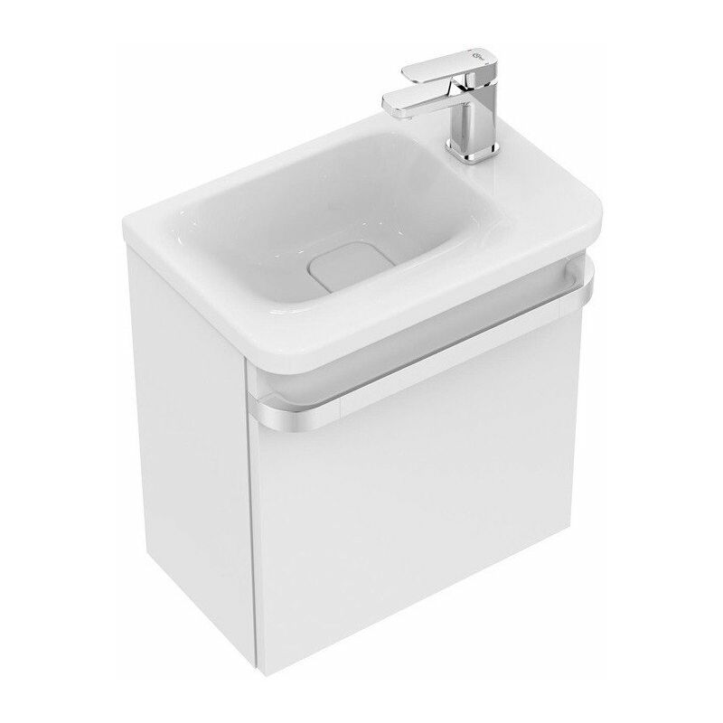 

Lavabo TONIC II 460 x 310 mm, balda a la derecha, blanco STANDARD - Ideal