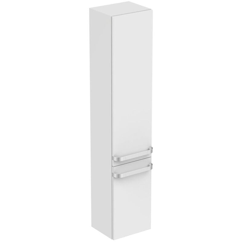 Ideal Standard Tonic 2 Two-Door Column Unit 350mm Wide Gloss White - Right Hand