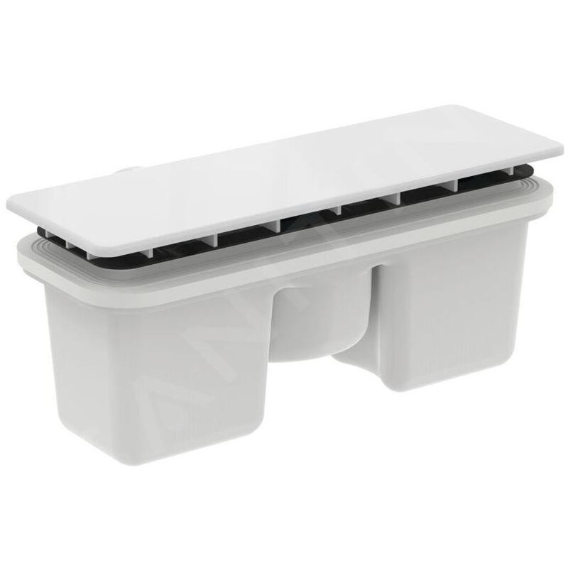 Ultra Flat New - Garniture de vidage pour receveurs, blanc T449301 - Ideal Standard