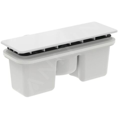 Ideal Standard Ultra Flat New - Garniture de vidage pour receveurs, blanc T449301