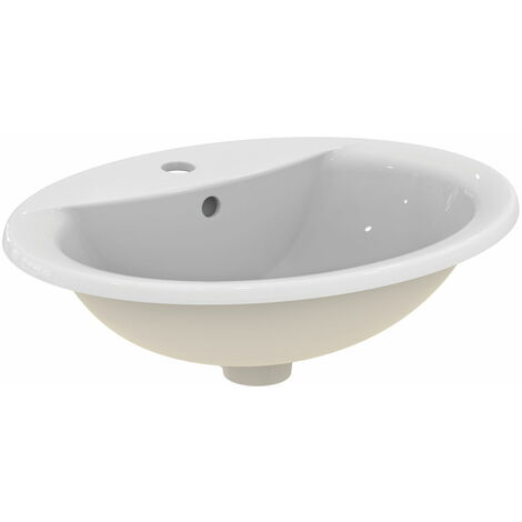 Ideal Standard Vasque a encastrer ASTOR - 55 x 44 cm - Forme ovale