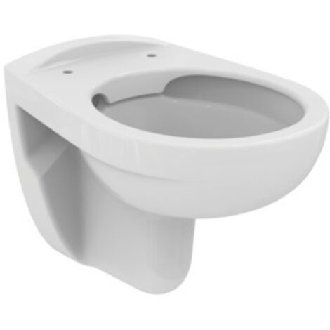 Ideal Standard Wand-T-WC Eurovit, ohne Spülrand, 355x520x350mm, Weiß