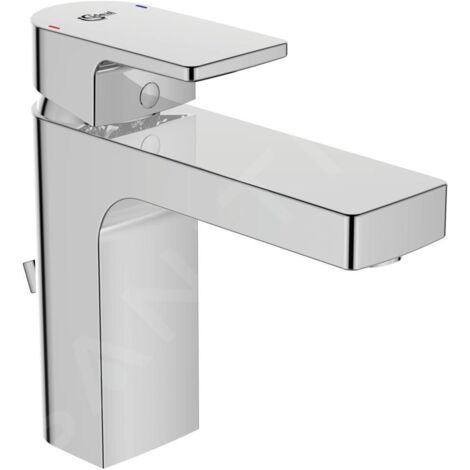 Ideal Standard Waschtischarmatur Edge, 5 l/min., m.Ablgarn., Ausld. 125mm, Chrom, A7104AA