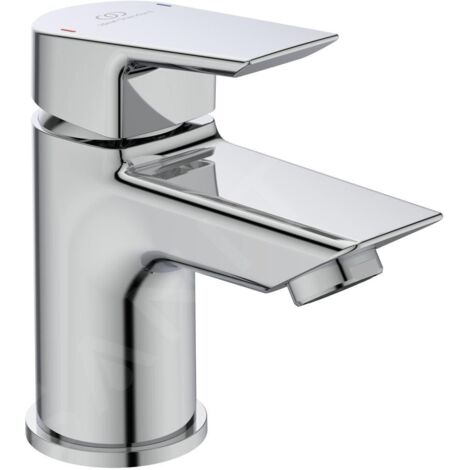 Ideal Standard Waschtischarmatur Tesi, Piccolo, 5 l/min., o.Ablgarn., Ausld. 83mm, Chrom, A6568AA