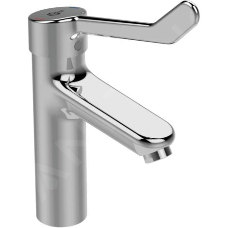 Ideal Standard WT-Armatur Ceraplus Grande m.Klinikhebel o.Ablgarn. Ausld.123mm Chr, BC106AA
