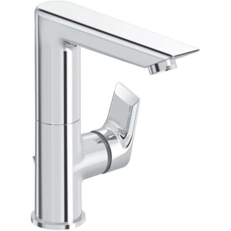 Ideal Standard WT-Armatur Tesi, 5 l/min.,m.Ablgarn., m.hohem schwenkb.Ausl.,Ausld.147mm,Chrom, A6754AA