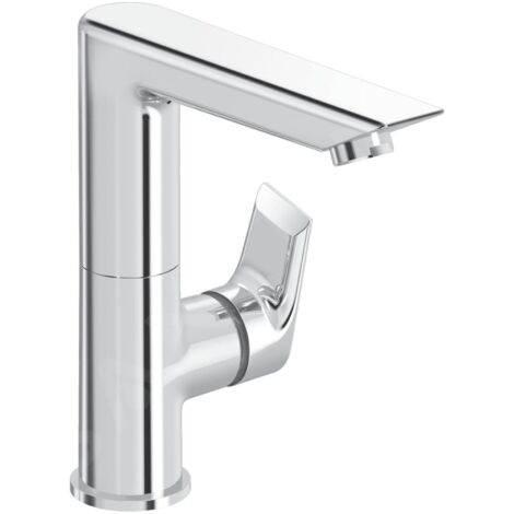 Ideal Standard WT-Armatur Tesi, 5 l/min.,o.Ablgarn., m.hohem schwenkb.Ausl.,Ausld.147mm,Chrom, A6755AA