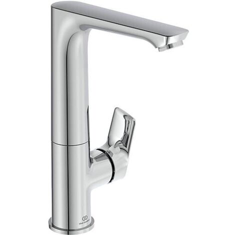 Ideal Standard WT-Arm.Connect Air,5l/min,o.Ablgarn., m.hohem schwenkb.Ausl.,Ausld.140mm,Chrom, A7023AA