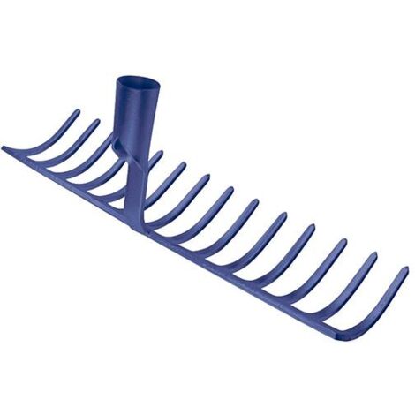 Ideal Straßenrechen 16 Zinken leicht Arbeitsbr 400 mm