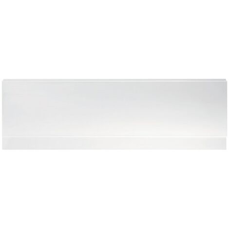 main image of "Ideal White 1700mm Acrylic Front Bath Panel"