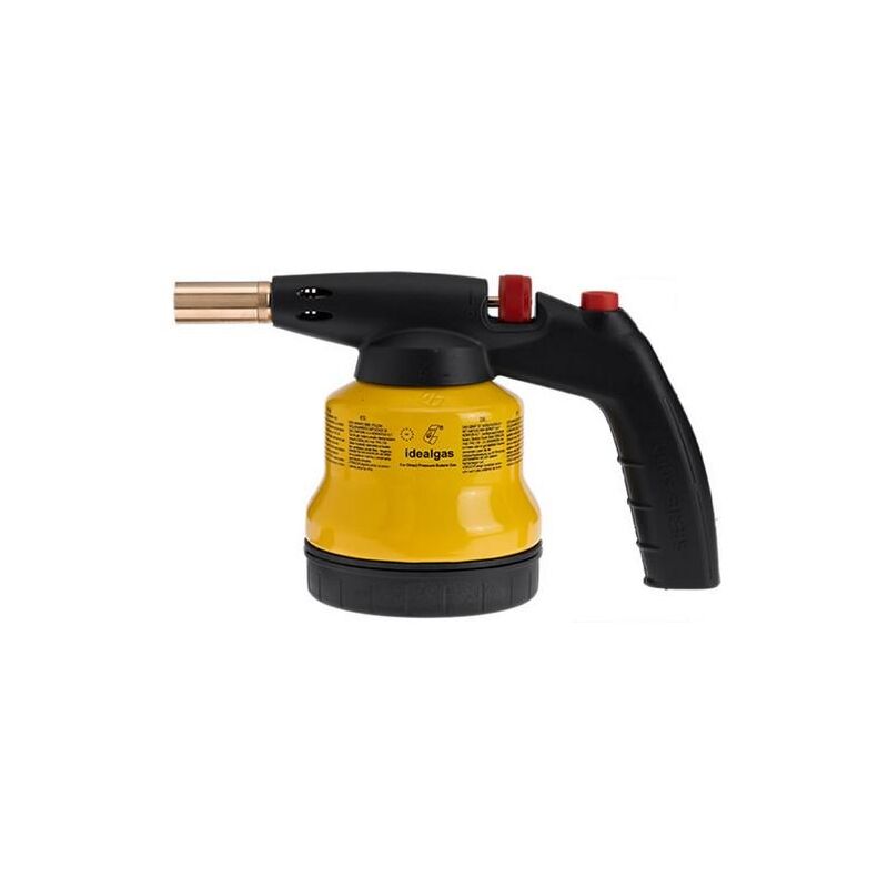 Idealgas - Chalumeau à souder . Cartouches piézoélectriques + 4 cartouches 1,9 kW