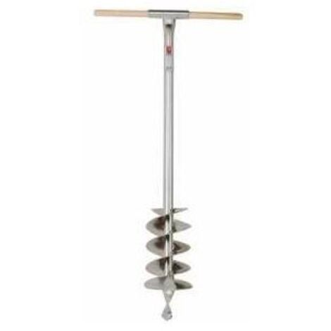 Idealspaten Erdbohrer 90 mm Länge 105 cm T-Griff