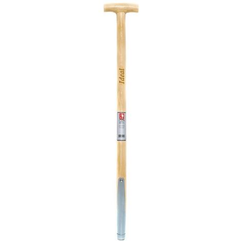 Idealspaten Gabelstiel gebogen T-Stiel 85 cm Schienenzwinge