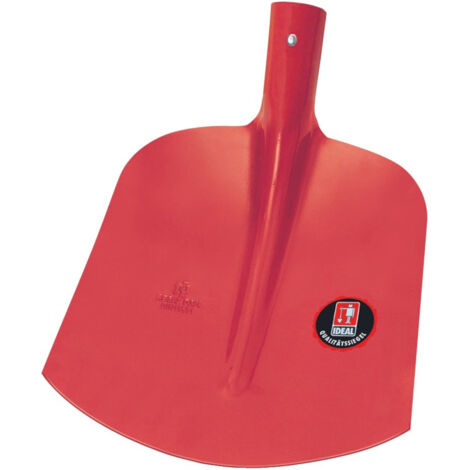 Idealspaten Holländer Sandschaufel mit E-Stiel, rot, Gr.2