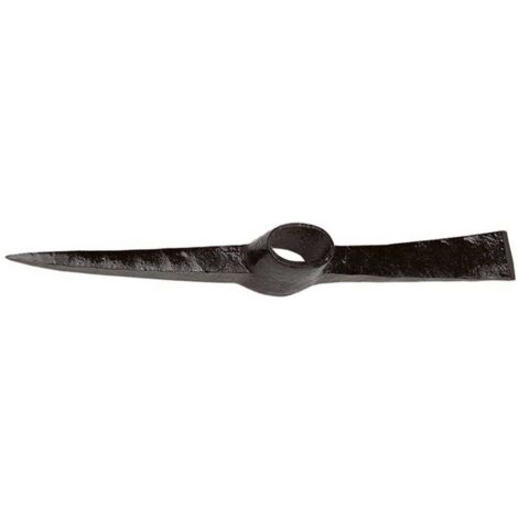 Idealspaten Kreuzhacke Stahl schwarz lackiert 1,5 kg ohne Stiel