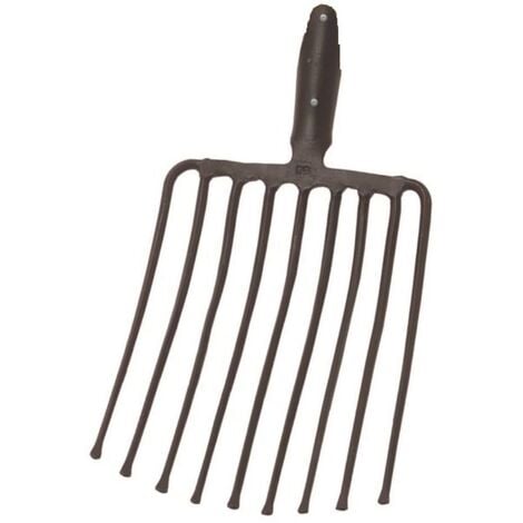 Idealspaten Pierre Fork douille à ressort noir sans poignée