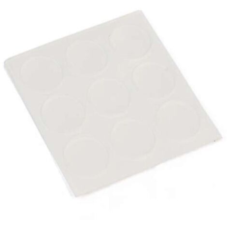 IDEARE - PARACOLPI ADESIVI TRASPARENTI DIAMETRO 18X1MM 9PZ